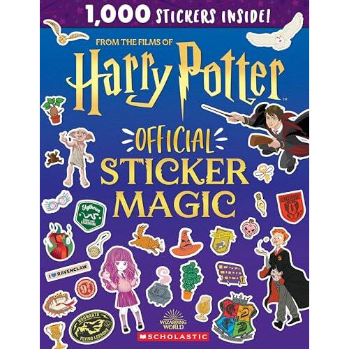 Harry Potter Sticker Magic by Scholastic Paperback Book