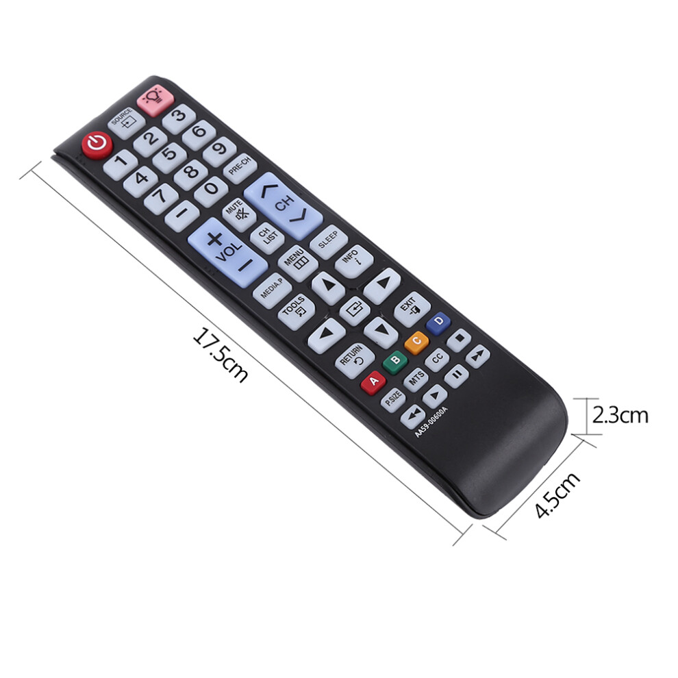 Universal Remote Aa59-00600A Compatible With Samsung Smart Tvs Black 4671363091064
