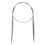 16.9''(43cm) 11pcs Stainless Circular Needle Knitting Tool Set 6
