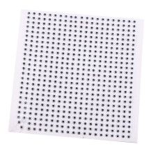 DIY Fishing Craft 500pcs Silver 3D Eyes 5mm for Fly Tying and Lure Making