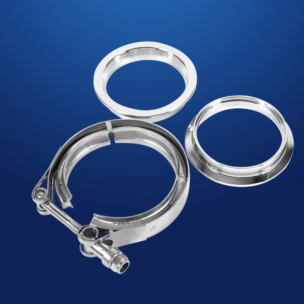 Collier V-Band 3'' Acier Inox - Kit Flasque Turbo ÃChappement 6921363093475