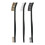 Versatile 3pcs Double Ended Wire Brush Set for Cleaning Tools and Guns 2