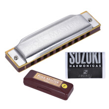 Standard 10-Hole Diatonic Harmonica 1072-E Folkmaster in E Key Beginner Student