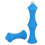 Blue Archery Bow Finger Protectors - Soft Silicone Easy Installation 5