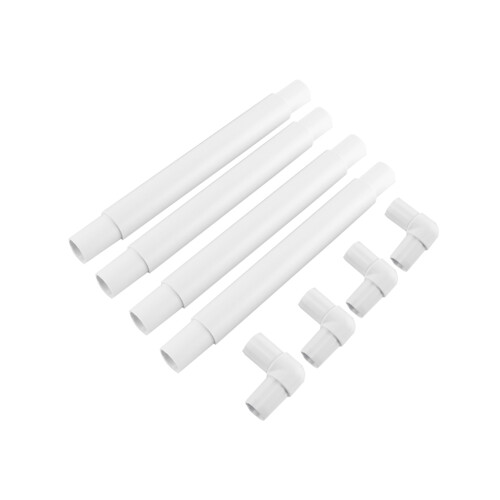 Plastic Cross Stitch Frame 27.9cm Durable Polypropylene White 2