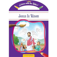Colour with the Bible Jesus Is Risen Paperback Book