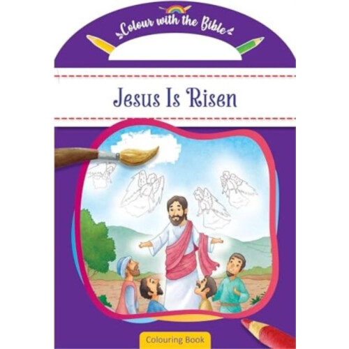 Colour with the Bible Jesus Is Risen Paperback Book