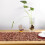 Felt Tablecloth & Placemats Rectangle Shape Light Coffee Household Decor 6