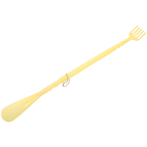 Shoe Horn Hanging Massage Claw Practical Pp Beige