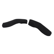 1 Paar schwarze Griffabdeckungen für Kinderwagen 18,5 x 5 cm