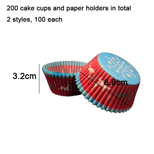 Φύλλα για cupcakes, φωτεινά χρώματα, λαδόκολλα τροφίμων, τυπικό μέγεθος, κατάλληλα 1