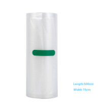Vacuum Sealer Rolls PE Food Wraps 15x500cm for Fresh Food Storage