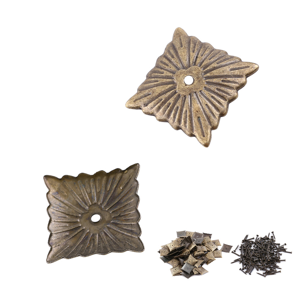 Vintage Bronze Upholster Nails 100Pcs Metal Tack For Sofa & Door Decor 7621363100508