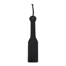 Spank Paddle PU Leather Sex Toy for Flirting and SM 32cm Black