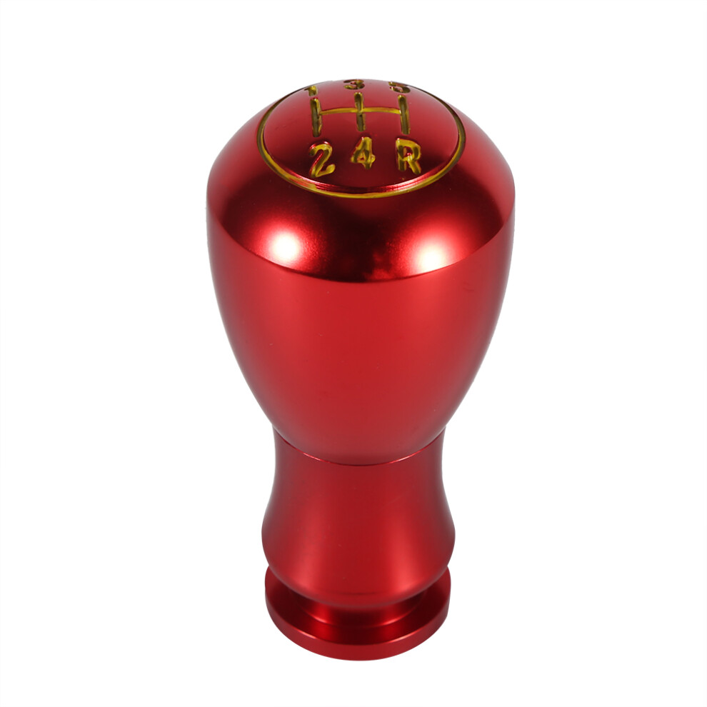 Car Gear Shifter Knob Universal 5 Speed Interior Gear Stick For Manual/Auto Red 5071363093638