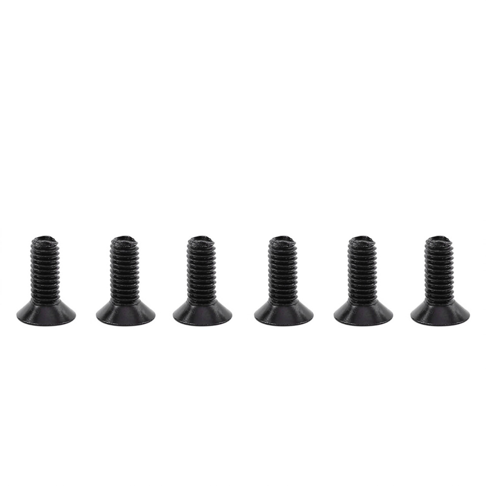 M3 Black Alloy Steel Flat Head Hex Socket Screws & Nuts 250Pcs Assortment Kit 6911363102109