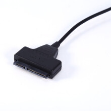 SATA 7+15 22 Pin to USB 2.0 Data &amp; Power Cable for 2.55 HDD Easy Plug &amp; Play