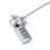 Notebook PC Security Lock Cable 4 Digit Password Chain for Theft Prevention 9