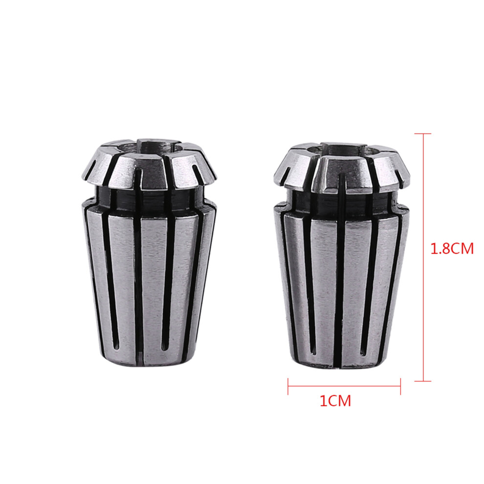 Complete 15Pcs Er11 Spring Collet Set For Cnc & Milling Applications 4611363099752