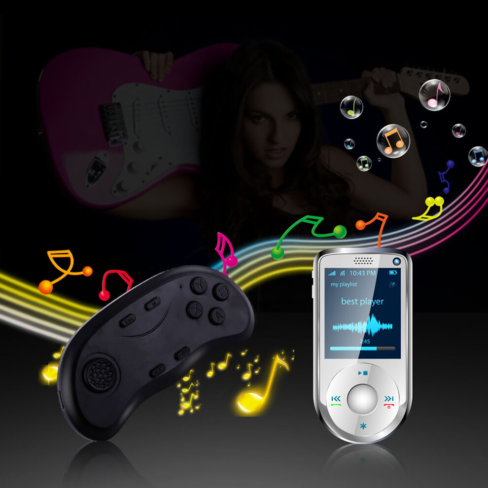 Wireless Bluetooth Game Controller For Ios, Android & Pc Â Compact, 20-40H Use 4141363092182
