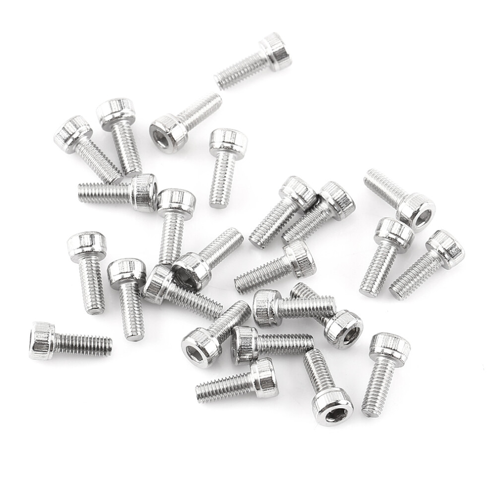 M3 304 Stainless Steel Hex Socket Screws Nut Washers Assortment 7611363103517