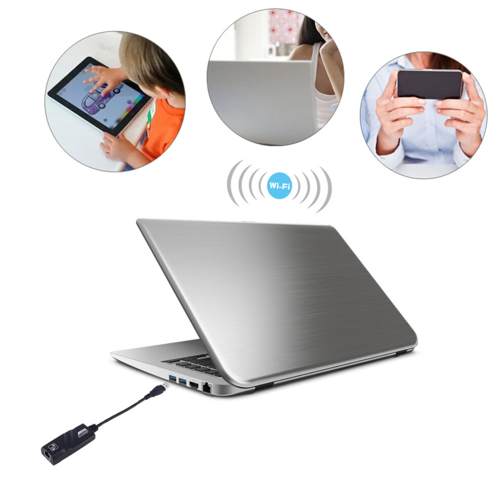 Fast Usb 3.0 To Rj45 Gigabit Ethernet Adapter For Macbook Wired Lan Easy Setup 4051363101077