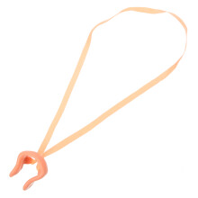 swimming nose clip with string latex plugs for kids and adults