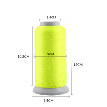 Premium Glow In The Dark Sewing Thread 3000 Yards Hand & Machine Yellow AU
