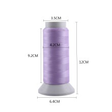 1000 Yards Glow In The Dark Embroidery Thread in Purple for Crafts & Sewing