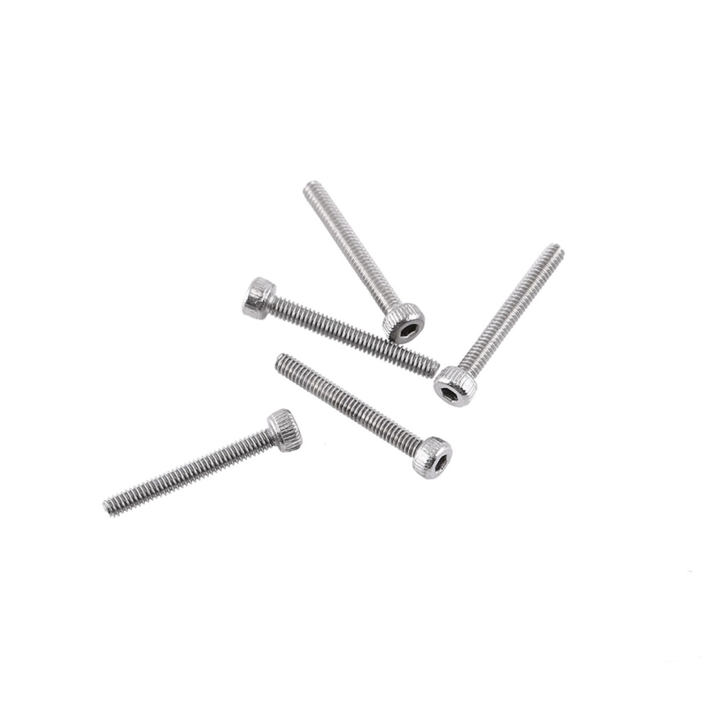 M2 Hex Head Cap Screws & Nuts Assortment 250Pcs A2 Stainless Steel 7681363103411