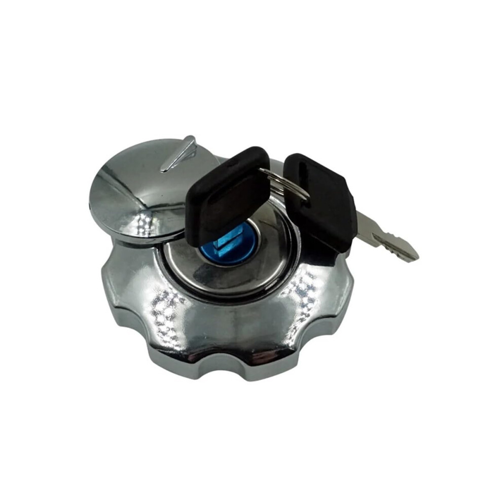 Motorcycle Fuel Gas Cap Compatible With Honda Cg125 Aluminium Fuel Tank Cap Lock Set Spare Parts Replacement 9105992258628