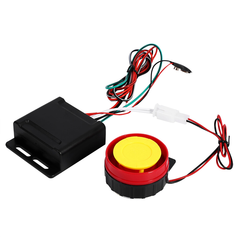 Motorcycle Bike Alarm System 12V Remote Control Anti Theft Security 8791363097609