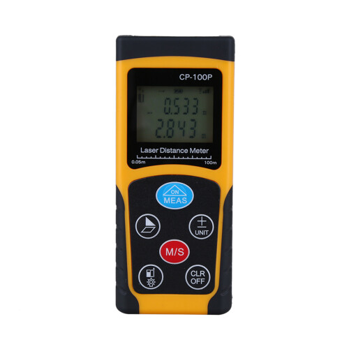 High Accuracy Handheld IR Laser Distance Meter 100M, Compact, IP54 2