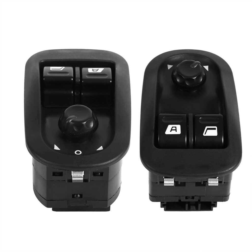 Easy-Install Car Window Lifter Button For Peugeot 206 & Citroen Mirror Control 8181363104900