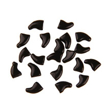 Cat Nail Caps Colorful 20Piece With Glue, Soft Claws Nail Cover, Pet Nail Protector, Durable Pet Supplies
