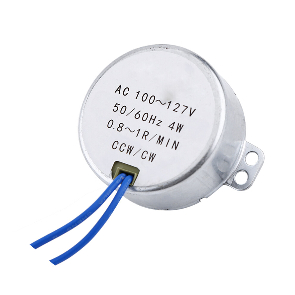 Ac 100-127V 4W Synchronous Gear Motor 50/60Hz Cw/Ccw 3571363108575