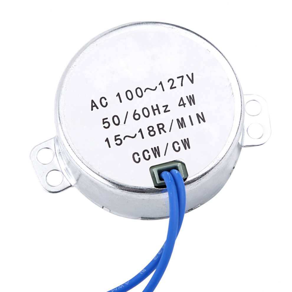 Ac 4W Synchronous Motor 50/60Hz Reversible Ccw/Cw Low Power Quiet 6921363108582