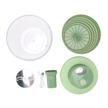 2-in-1 Elektrischer Gemüseschneider 1200 U/min USB-Wiederaufladbar Grün