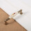 Retro Flower Pattern Ceramic Bronze Knobs with Screws 8 Sizes 5