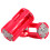 Compact 4AAA to C Size Battery Converter Adapter Box Red Color 7