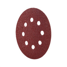 125mm 8 Hole Red Sanding Discs 60 Grit Polishig for Auto & Woodwork