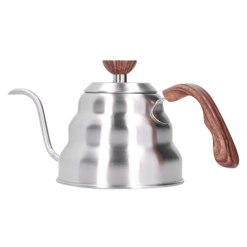 Βραστήρας με λαιμόκοψη Gooseneck της Coffee Connoisseur, συγκόλληση χωρίς ραφές για 1