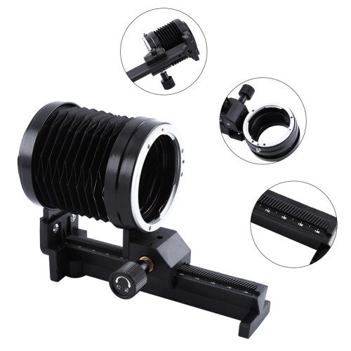 Lens Macro Bellows Extension Tripod Mount for EF Mount Focus Camera 2