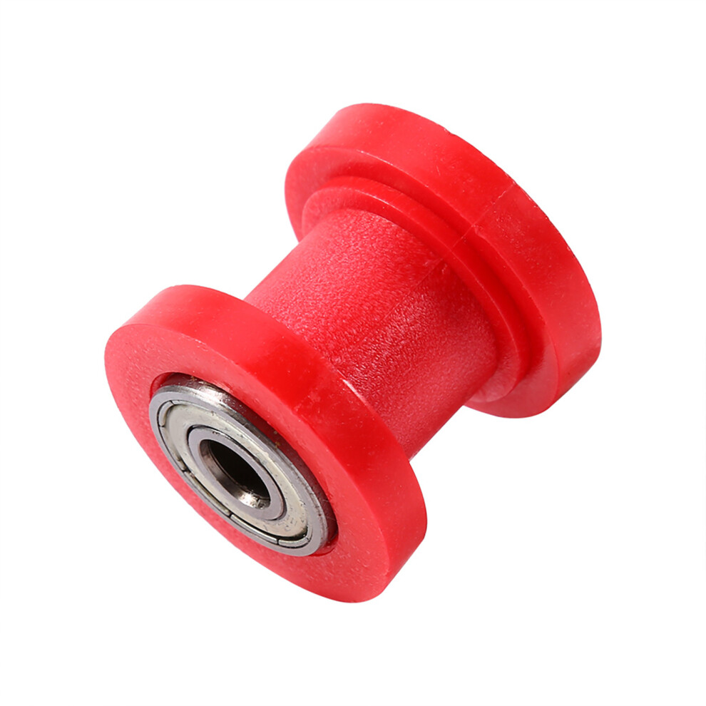 8Mm Id Chain Roller Tensioner Guide Wheel For Dirtbike & Pit Bike Red 8331363111570