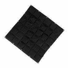 Outdoor Wall Planter with 36 Pockets Black Vertical Garden Wall Bags