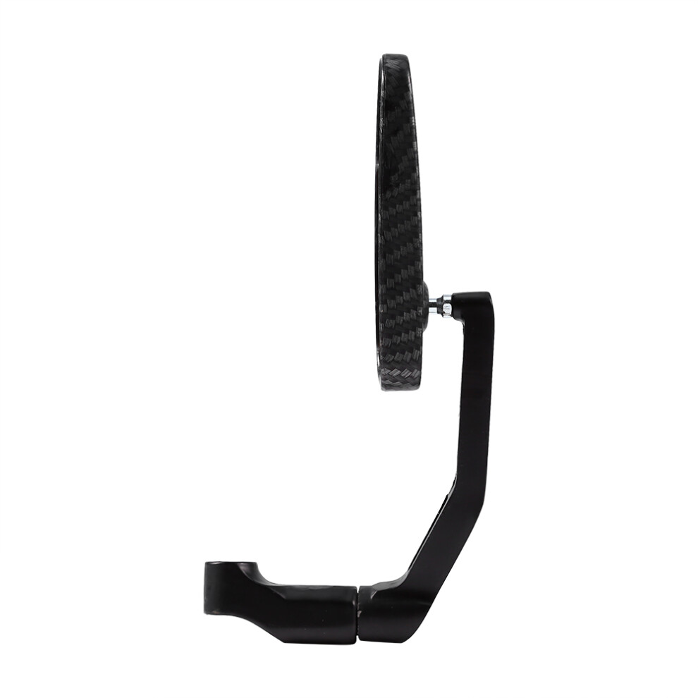 Universal Motorcycle Rear View Mirrors Pair 8Mm 10Mm Carbon Fiber For Bikes 4271363112020