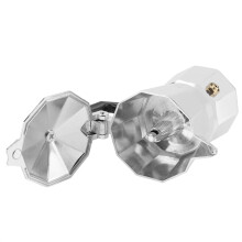 50 mL Kompakte Aluminium Moka-Kaffeemaschine für Zuhause und Büro