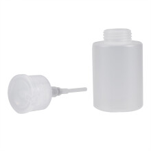 120ML Pump Dispenser Nail Art Acrylic Liquid Cleaner Bottle for Manicure