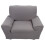 Australia grau 1 Sitzer hoch elastischer weicher Sofaschutzbezug 2