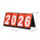Tabletop Scoreboard Flipper Portatile Basket Calcio Rosso 3